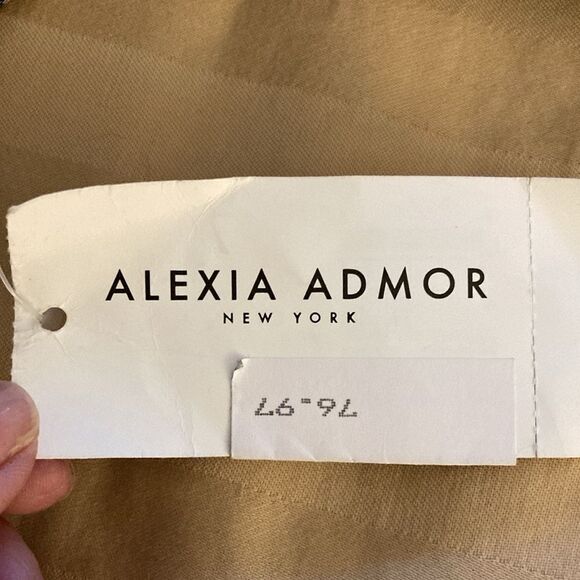 Alexia Admor NWT Camilla V Neck Plaid Sheath Dress in Gray/Blue. Size 6. - Picture 10 of 10